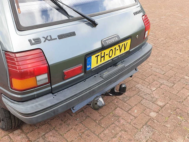 Toyota - starlet - 1.3 xl - th-01-vv - 1988 - nap - afbeelding 13 van  15