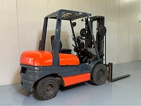 Toyota 02 6dfd 30 - 4.3m triplex, free-lift, 3de&4de funtie tot vorkenbord - vorkheftruck - afbeelding 3 van  15