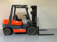 Toyota 02 6dfd 30 - 4.3m triplex, free-lift, 3de&4de funtie tot vorkenbord - vorkheftruck - afbeelding 3 van  14