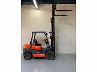Toyota 02 6dfd 30 - 4.3m triplex, free-lift, 3de&4de funtie tot vorkenbord - vorkheftruck - afbeelding 6 van  14