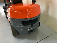 Toyota 02 6dfd 30 - 4.3m triplex, free-lift, 3de&4de funtie tot vorkenbord - vorkheftruck - afbeelding 8 van  14