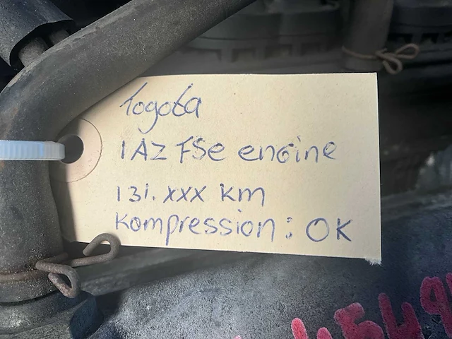 Toyota 1az fse automotor - afbeelding 6 van  6
