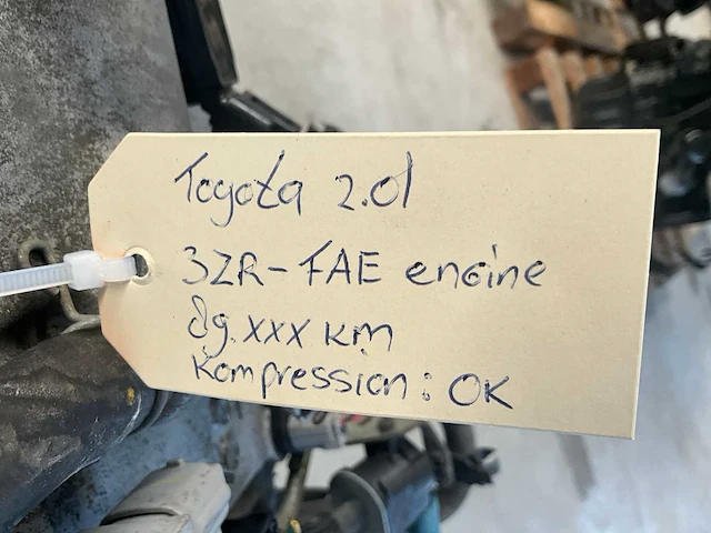 Toyota 2.0l 3zr-fae automotor - afbeelding 5 van  5