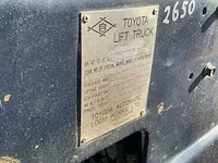 Toyota 25 vorkheftruck - afbeelding 14 van  22