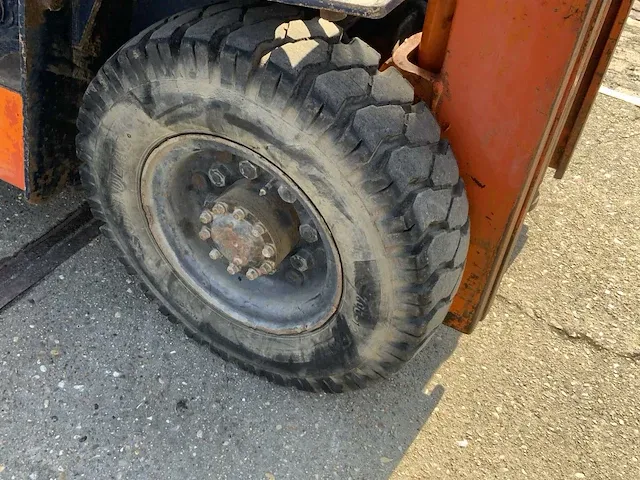 Toyota 25 vorkheftruck - afbeelding 20 van  22