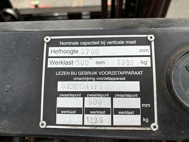 Toyota 2fbe18 vorkheftruck - afbeelding 11 van  12