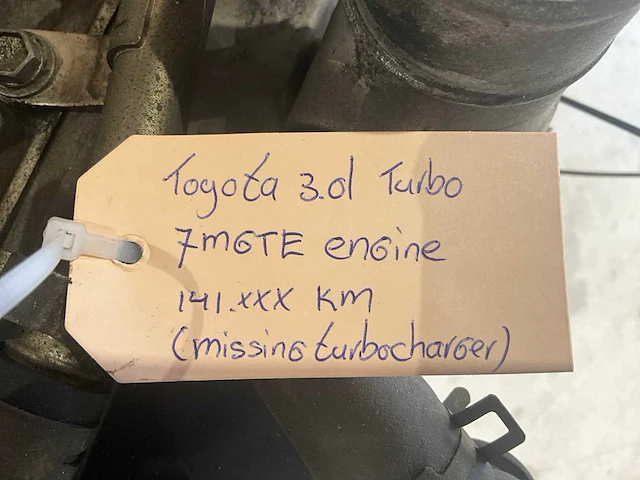 Toyota 3.0l turbo 7mgte automotor - afbeelding 6 van  6