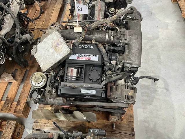 Toyota 3.0l turbo 7mgte motor - afbeelding 7 van  8