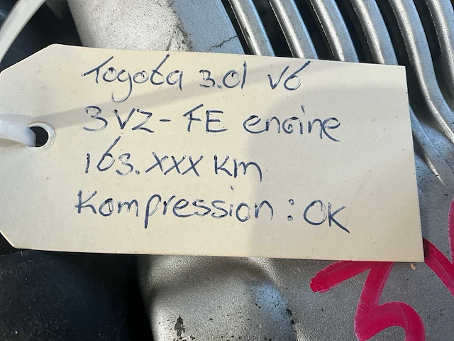 Toyota 3.0l v6 3vz-fe automotor - afbeelding 5 van  5