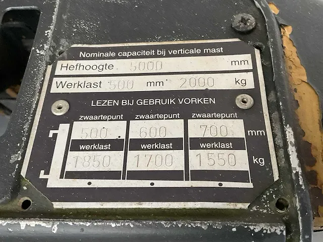 Toyota 42 2fg 20 vorkheftruck - afbeelding 6 van  17