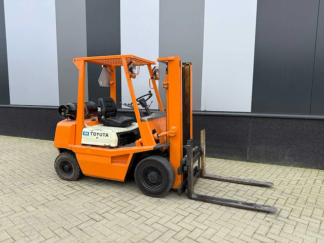 Toyota 42-4fg-25 2500kg lpg vorkheftruck - afbeelding 1 van  12