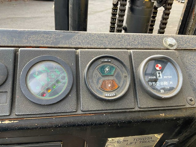 Toyota 4fb25 vorkheftruck - afbeelding 6 van  23