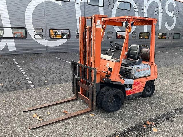 Toyota 4fgl10 lpg vorkheftruck - afbeelding 1 van  19