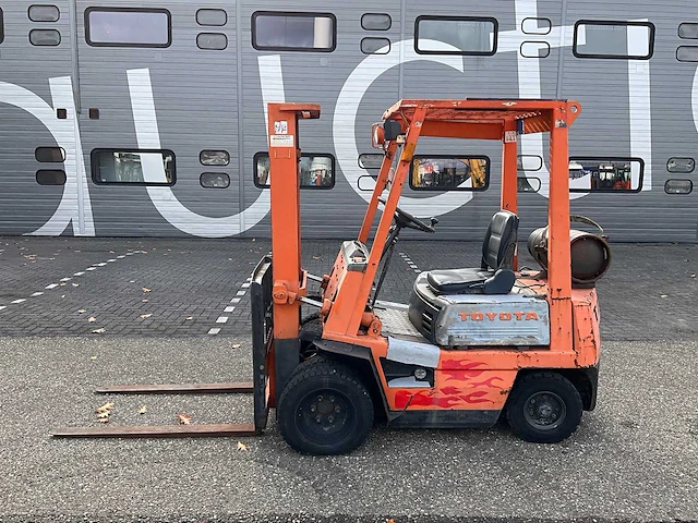 Toyota 4fgl10 lpg vorkheftruck - afbeelding 12 van  19