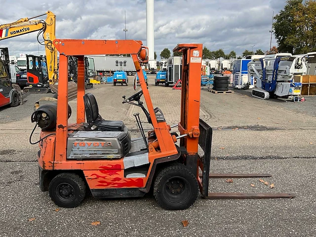 Toyota 4fgl10 lpg vorkheftruck - afbeelding 16 van  19