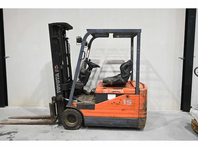 Toyota 5fbe15 elektrische vorkheftruck - afbeelding 8 van  15