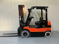 Toyota 7fb25 - 4.3m triplex, free-lift, side-shift - vorkheftruck - afbeelding 9 van  16