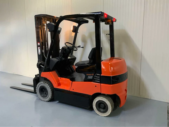 Toyota 7fb25 - 4.3m triplex, free-lift, side-shift - vorkheftruck - afbeelding 10 van  16
