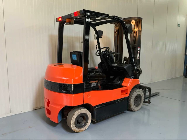 Toyota 7fb25 - 4.3m triplex, free-lift, side-shift - vorkheftruck - afbeelding 13 van  16