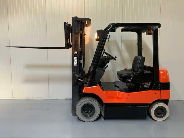 Toyota 7fb25 - 4.3m triplex, free-lift, side-shift - vorkheftruck - afbeelding 16 van  16