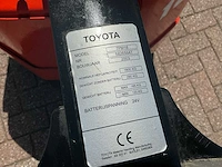 Toyota 7pm18 elektrische palletwagen - afbeelding 2 van  10