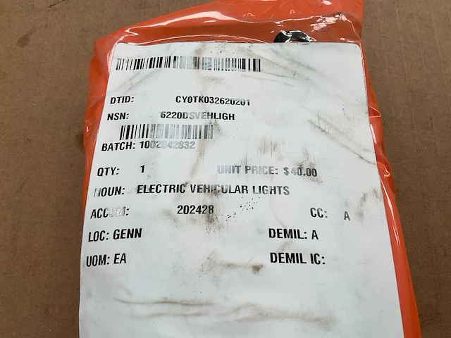 Toyota 81910-35040 reflector - afbeelding 7 van  7