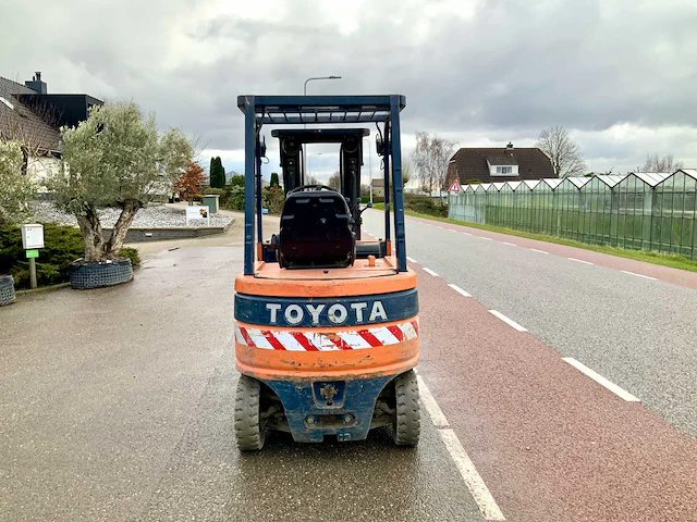 Toyota fbm16 vorkheftruck - afbeelding 21 van  23