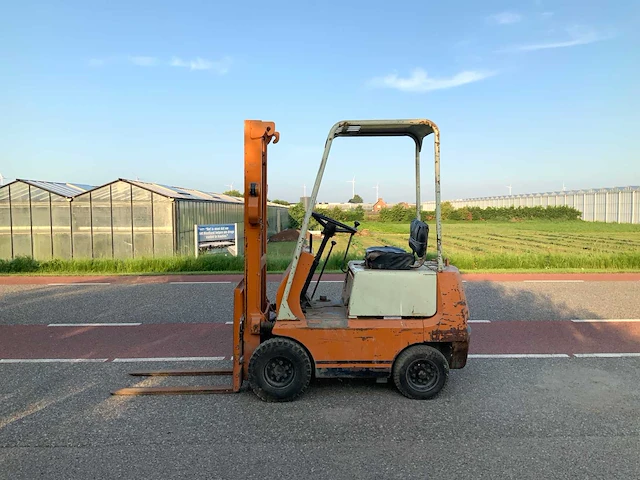 Toyota fg9 vorkheftruck - afbeelding 1 van  13