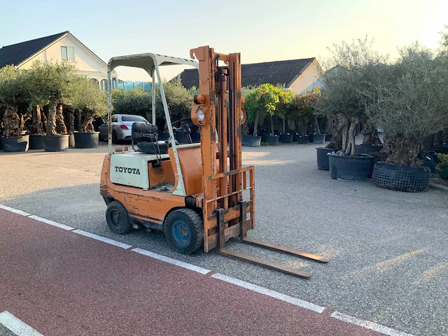Toyota fg9 vorkheftruck - afbeelding 8 van  13