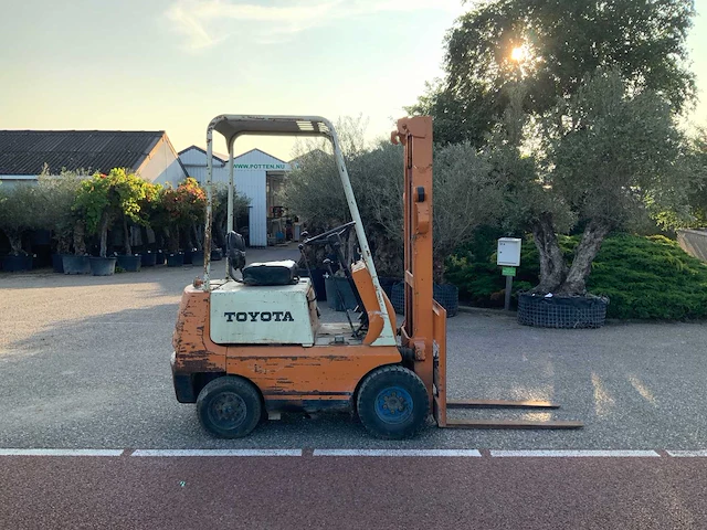 Toyota fg9 vorkheftruck - afbeelding 9 van  13