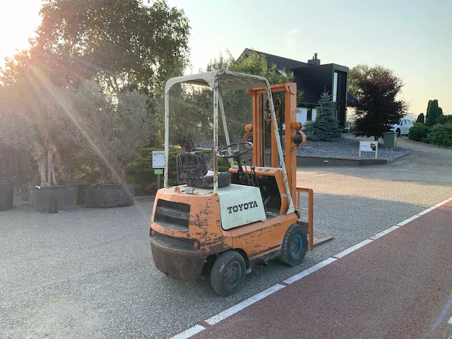Toyota fg9 vorkheftruck - afbeelding 10 van  13