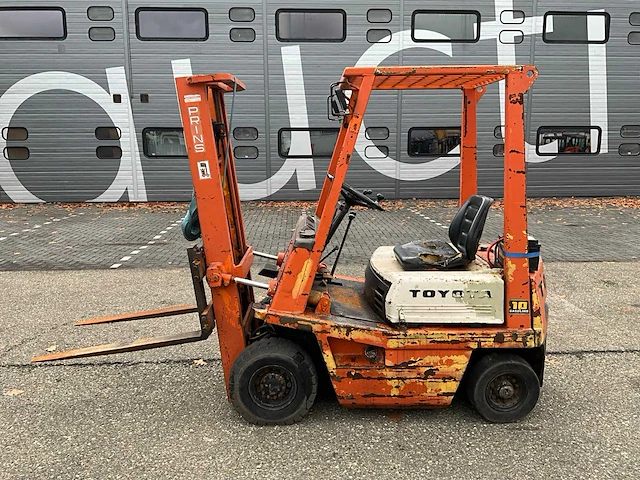 Toyota fgl10 benzine vorkheftruck - afbeelding 9 van  16