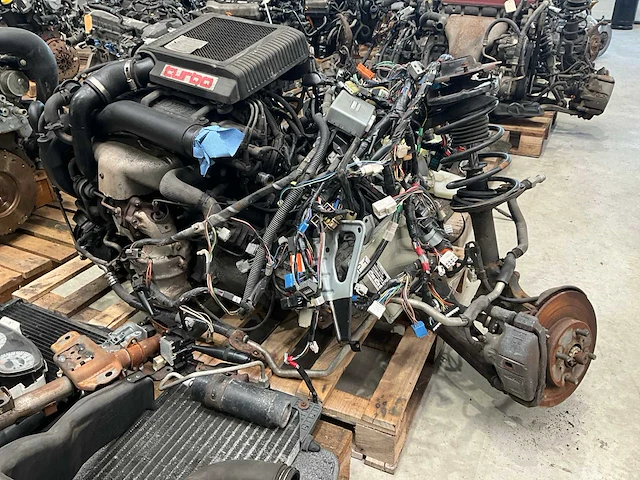 Toyota glanza ep91 4efte motorset - afbeelding 1 van  9