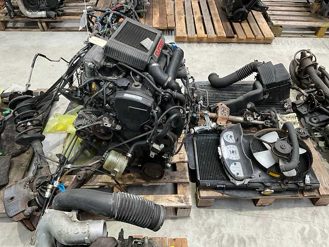 Toyota glanza ep91 4efte motorset - afbeelding 2 van  9