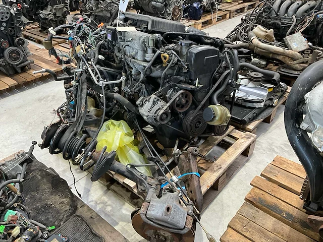 Toyota glanza ep91 4efte motorset - afbeelding 3 van  9