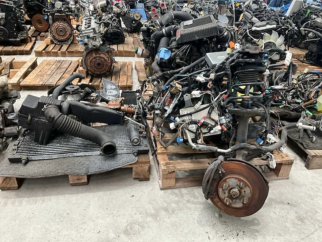 Toyota glanza ep91 4efte motorset - afbeelding 6 van  9