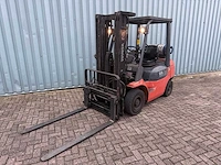 Toyota heftruck met 4e ventiel-vorkversteller-sideshift-470cm hoog-weing uren 6445 - afbeelding 10 van  15