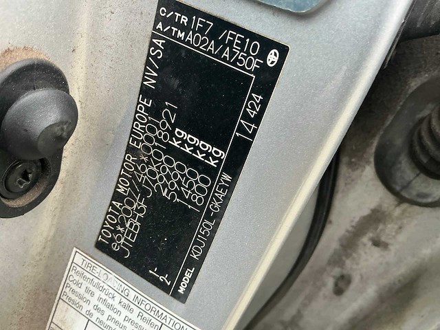 Toyota land cruiser 150 3.0 d-4d aut 5drs srwv - afbeelding 9 van  18