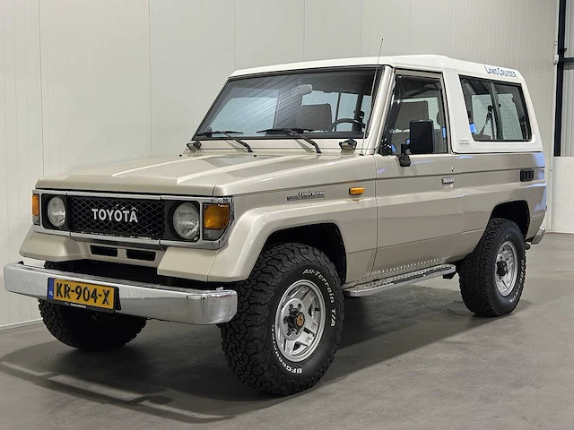 Toyota land cruiser 2.4 td softtop kr-904-x youngtimer - afbeelding 1 van  17