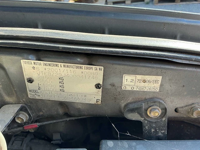 Toyota land cruiser d-4d personenauto - afbeelding 22 van  34