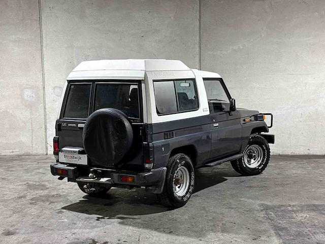 Toyota landcr. h.duty 4.2 lx blind van frp 131pk 1992, vp-75-zn bedrijfswagen - afbeelding 4 van  32