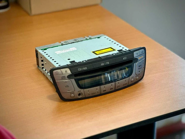 Toyota / peugeot / citroen aygo/107/c1 auto radio - afbeelding 3 van  3