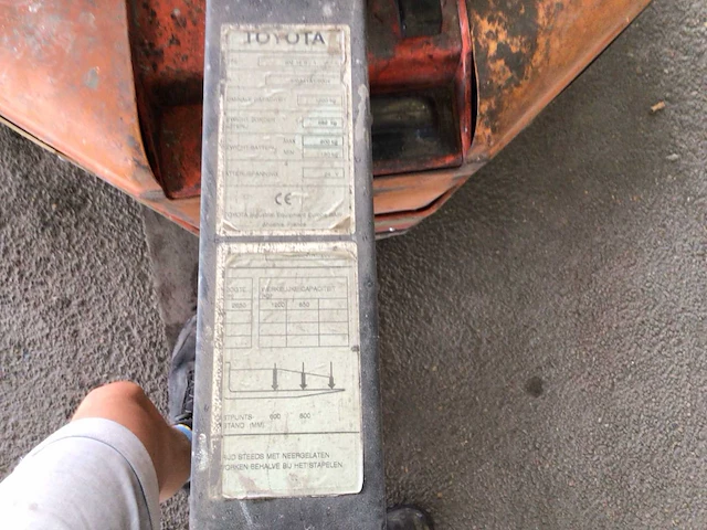 Toyota sm 12 s/1 stapelaar - afbeelding 5 van  5