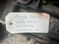 Toyota starlet turbo 4efte automotor - afbeelding 6 van  6