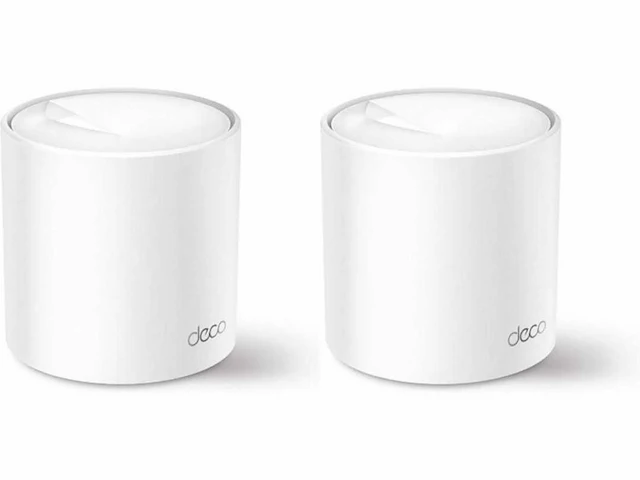 Tp-link deco x50 - mesh wifi - wifi versterker - wifi 6 - 3000 mbps - 1-pack - afbeelding 1 van  2