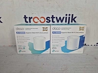 Tp-link deco x50 - mesh wifi - wifi versterker - wifi 6 - 3000 mbps - 1-pack - afbeelding 2 van  2