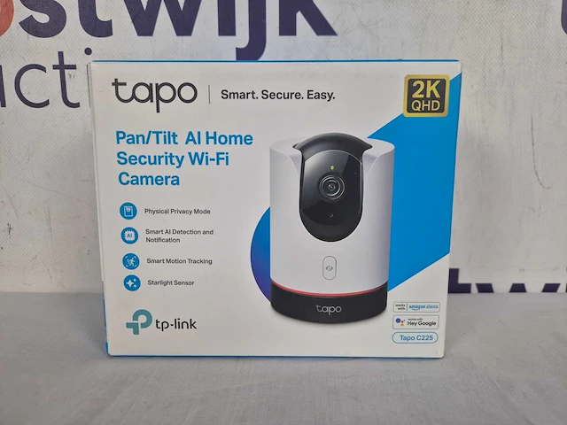 Tp-link tapo c225 - beveiligingscamera - indoor - 2.5k qhd - pan tilt - wifi camera - afbeelding 2 van  2