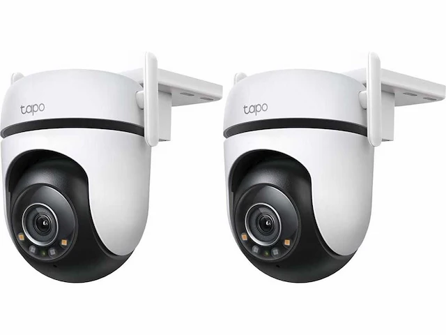 Tp-link tapo c520ws dome ip-beveiligingscamera (2x) - afbeelding 1 van  2