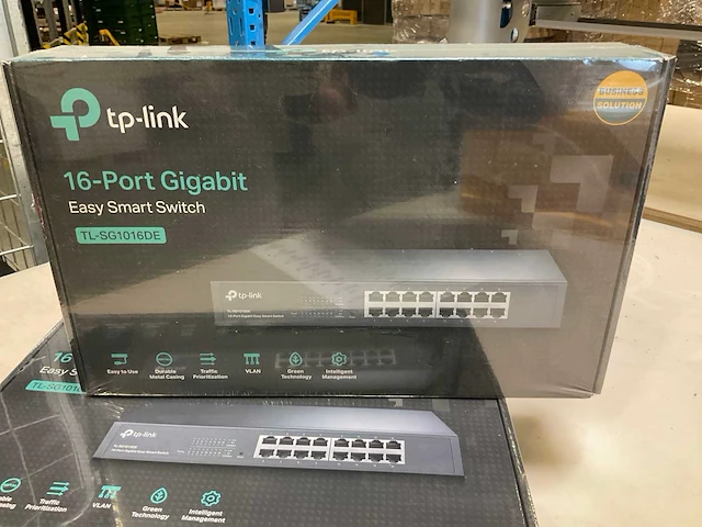 Tp link tl-sg1016de switch - afbeelding 1 van  2