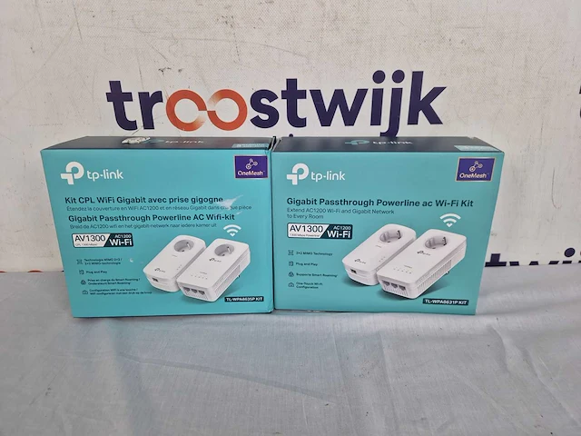 Tp-link tl-wpa8635p kit- av1300 - powerline adapter - afbeelding 2 van  2